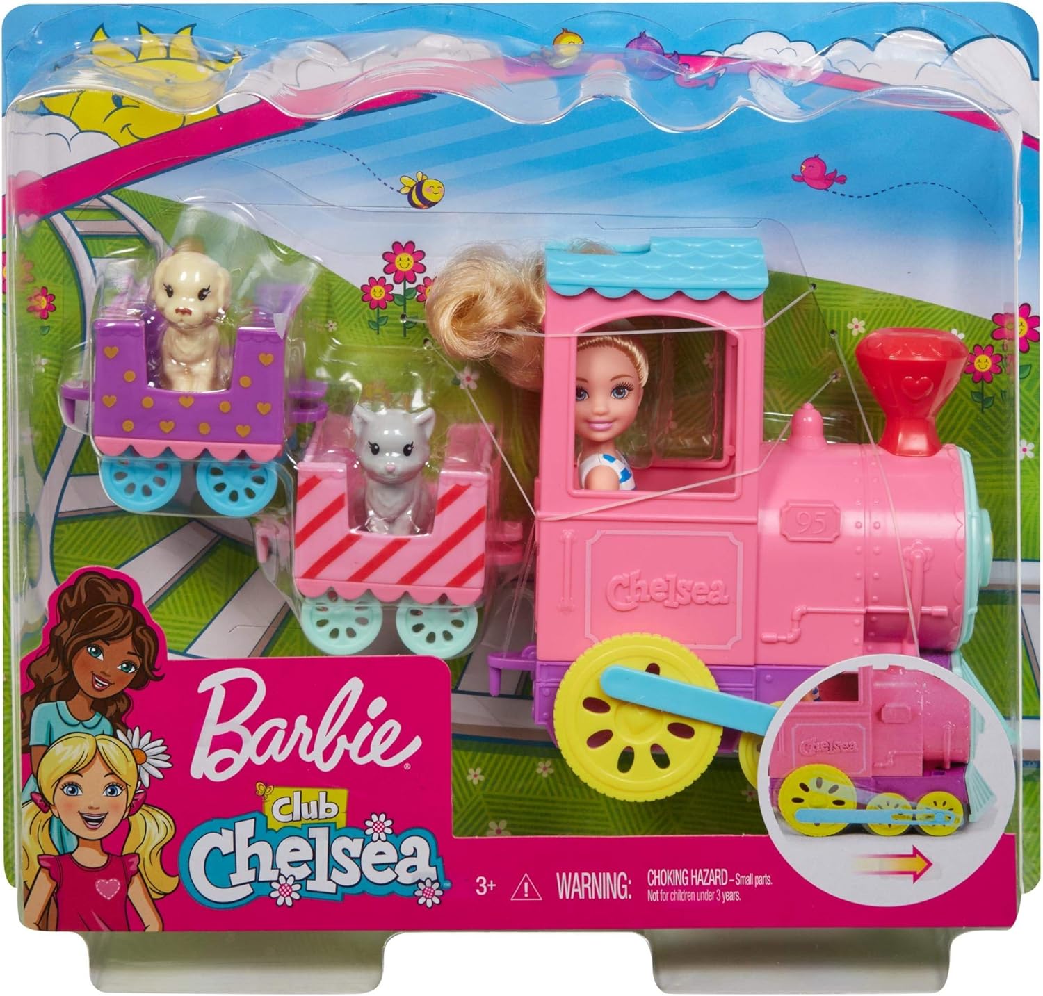 Barbie - Chelsea And The Train Of Animals